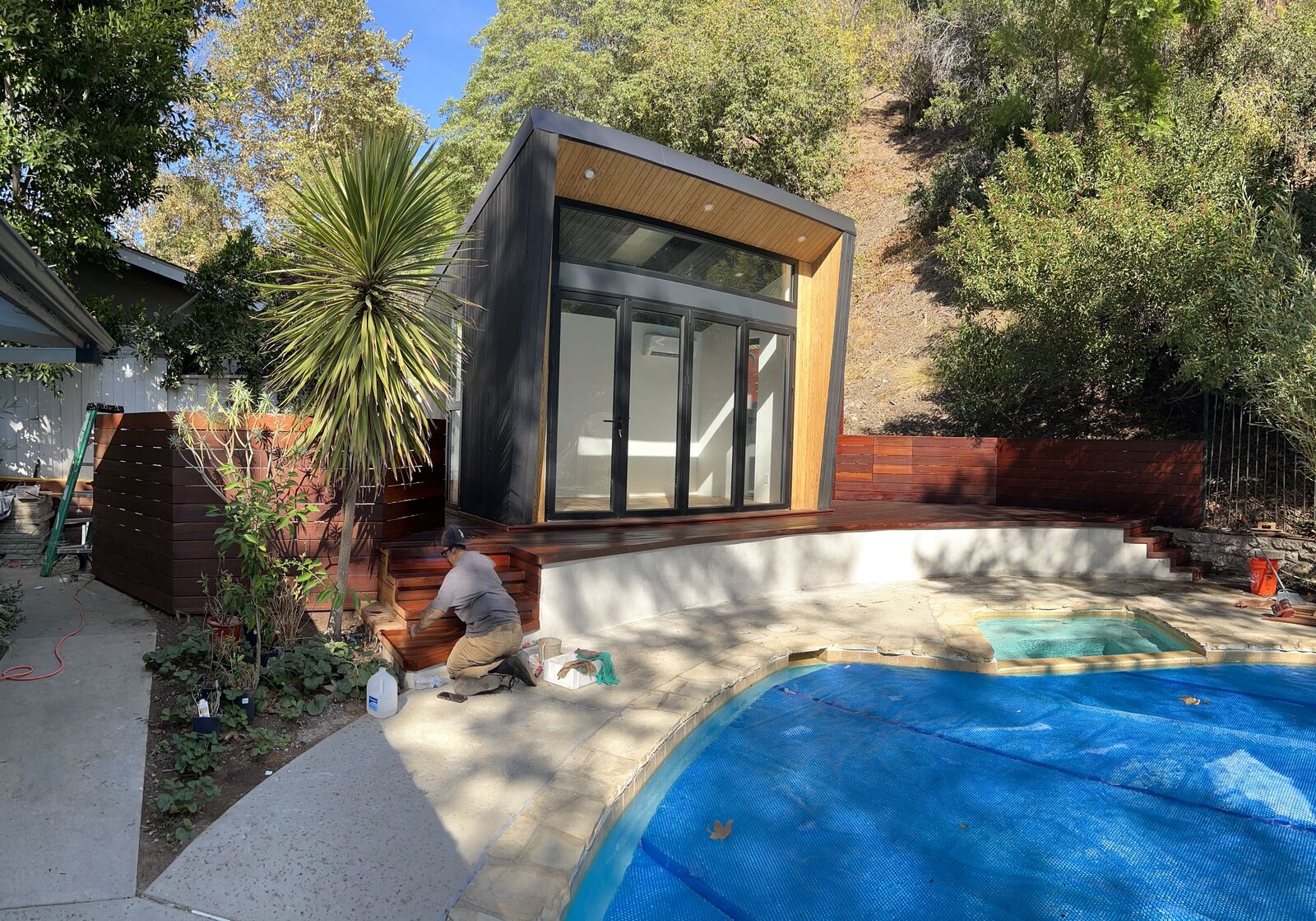 Completed modern ADU project